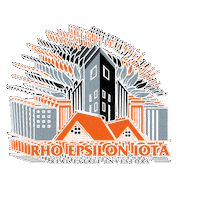 rhoepsiloniota rei rho real estate professionals fraternity life Sticker
