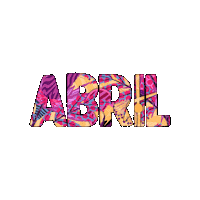 Abril Sticker