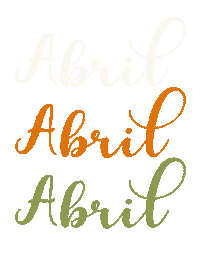 April Sticker