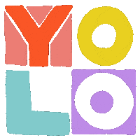 You Only Live Once Love Sticker by Friederike Olsson - Illustration