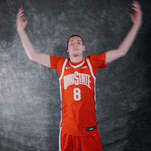 Pump Up Basketball GIF by Ohio State Athletics