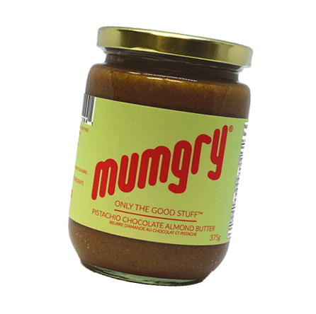 mumgry giphyupload vancouver peanut butter black owned Sticker