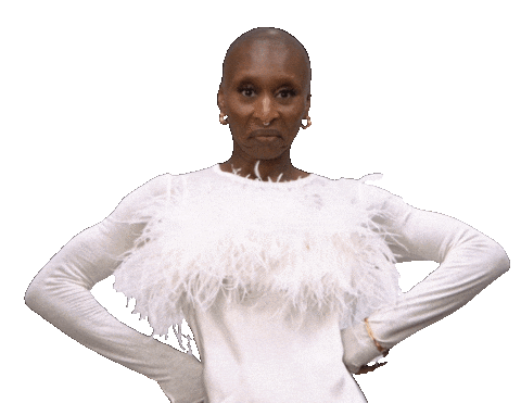 Sassy Sticker by Cynthia Erivo