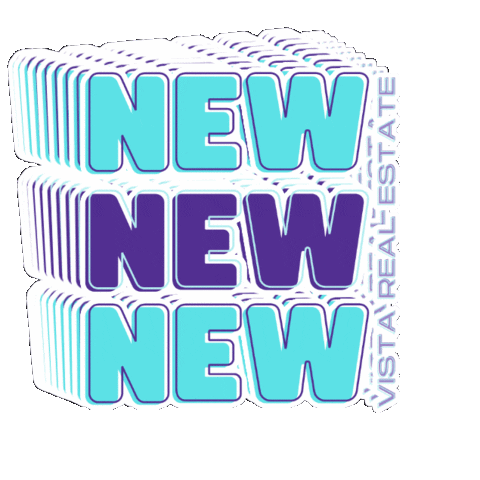 New Listing Sticker by Vista Real Estate
