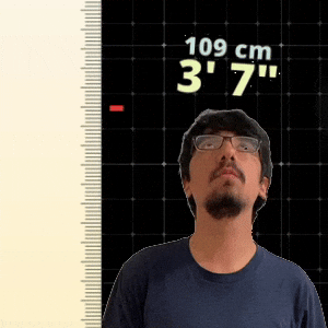 3' 7"