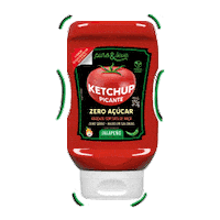 puroeleve vegano ketchup tomate picante Sticker