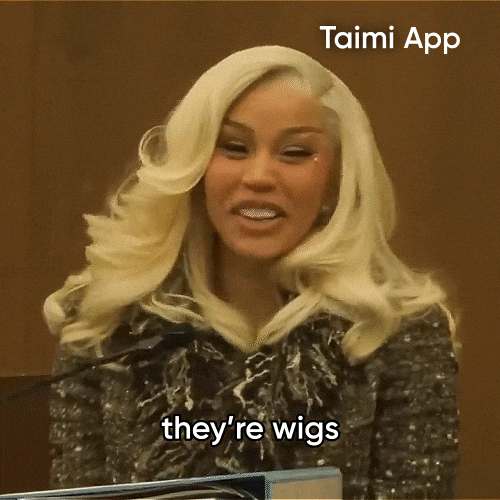 Cardi B Wig GIF by Taimi