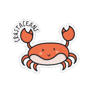 Crustaceans Sticker by archiesallergies