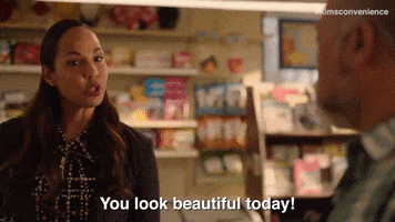 Amanda Brugel Compliment GIF by Kim's Convenience