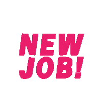 New Job Sticker