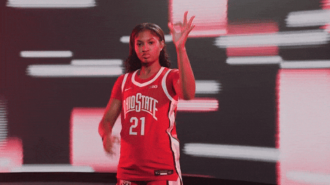 Womens Basketball GIF by Ohio State Athletics