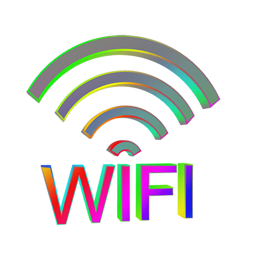Rainbow Wifi Sticker by joeburger