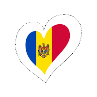 Heart Moldova Sticker by Eurovision Song Contest