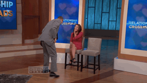 proposal GIF by Steve Harvey TV