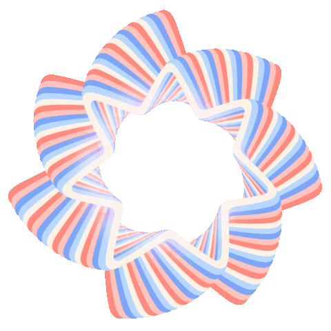 Geometry Flowing Sticker by subtlestrokes