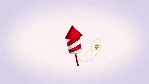 4th of july animation GIF by Alex Apostolides