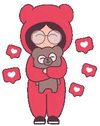 Happy In Love Sticker