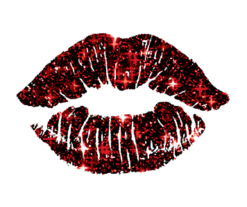 Glitter Kiss Sticker by EROTIC SHOP