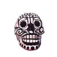 Skull Calavera Sticker