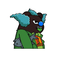 Money Nft Sticker by SuperRareBears