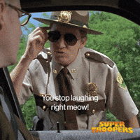 Super Troopers Meow GIF by Searchlight Pictures