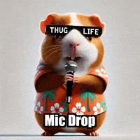Fun Mic Drop GIF by Guinea Gambino