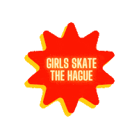 Girls Skate Sticker by Girlsskatethehague