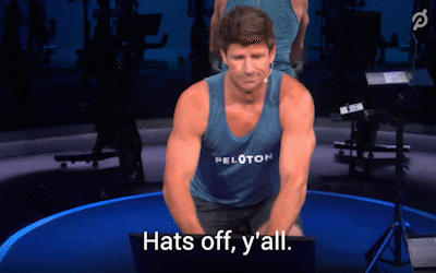 Respect Thank You GIF by Peloton