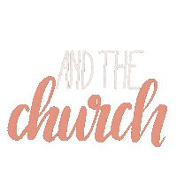 Church Sticker by Jugendtagung