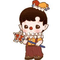 Clown Circus Sticker by POP MART
