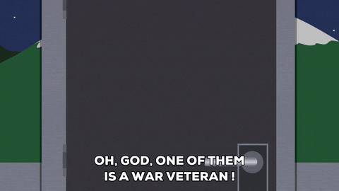 scared exclaiming GIF by South Park 