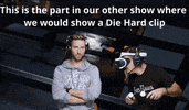 RETROREPLAY wink vr nolan north die hard GIF