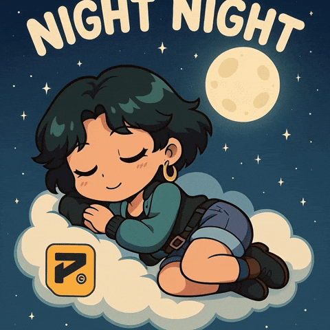 Good Night Sleeping GIF by Persona