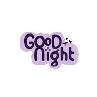 Getting Sleepy Good Night Sticker by Shaitea