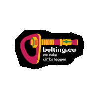 boltingeu climbing bouldering innsbruck bolts Sticker