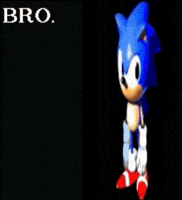 ceroyame bro sonic sonic the hedgehog reaction image GIF