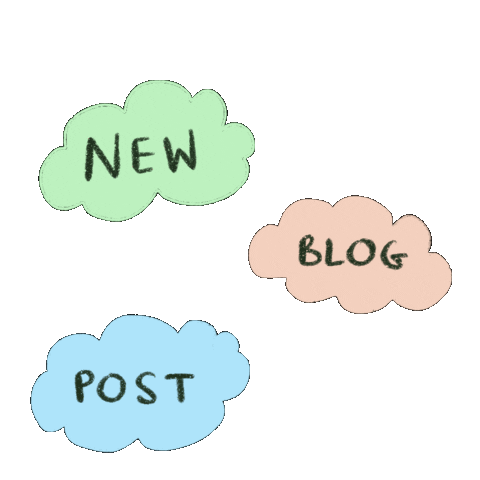 New Post Blog Sticker