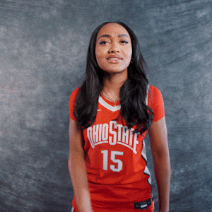 Basketball Hype GIF by Ohio State Athletics