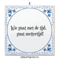 Reflectie Verandering Sticker by Tegelspreuken.nl