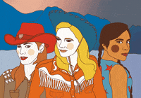 kimthesim fashion illustration america comic GIF