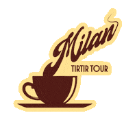 Coffee Milan Sticker by TIRTIR_Global