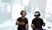 RETROREPLAY vr woah virtual reality nolan north GIF