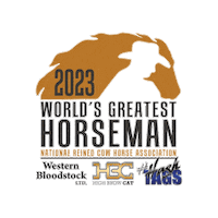 Wgh Reined Cowhorse Sticker by NRCHA