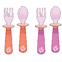 Baby Eating Sticker by Eat Play Say