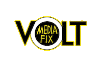 voltmediafix logo spin media volt Sticker