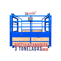 Ganaderia Bascula Sticker by Básculas Quiñonez