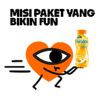 Minute Maid Orange Sticker by Wings Corporation