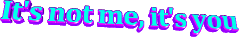 text breakup Sticker