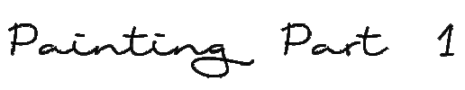 Text Painting Sticker