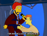 Season 3 Reporter GIF by The Simpsons